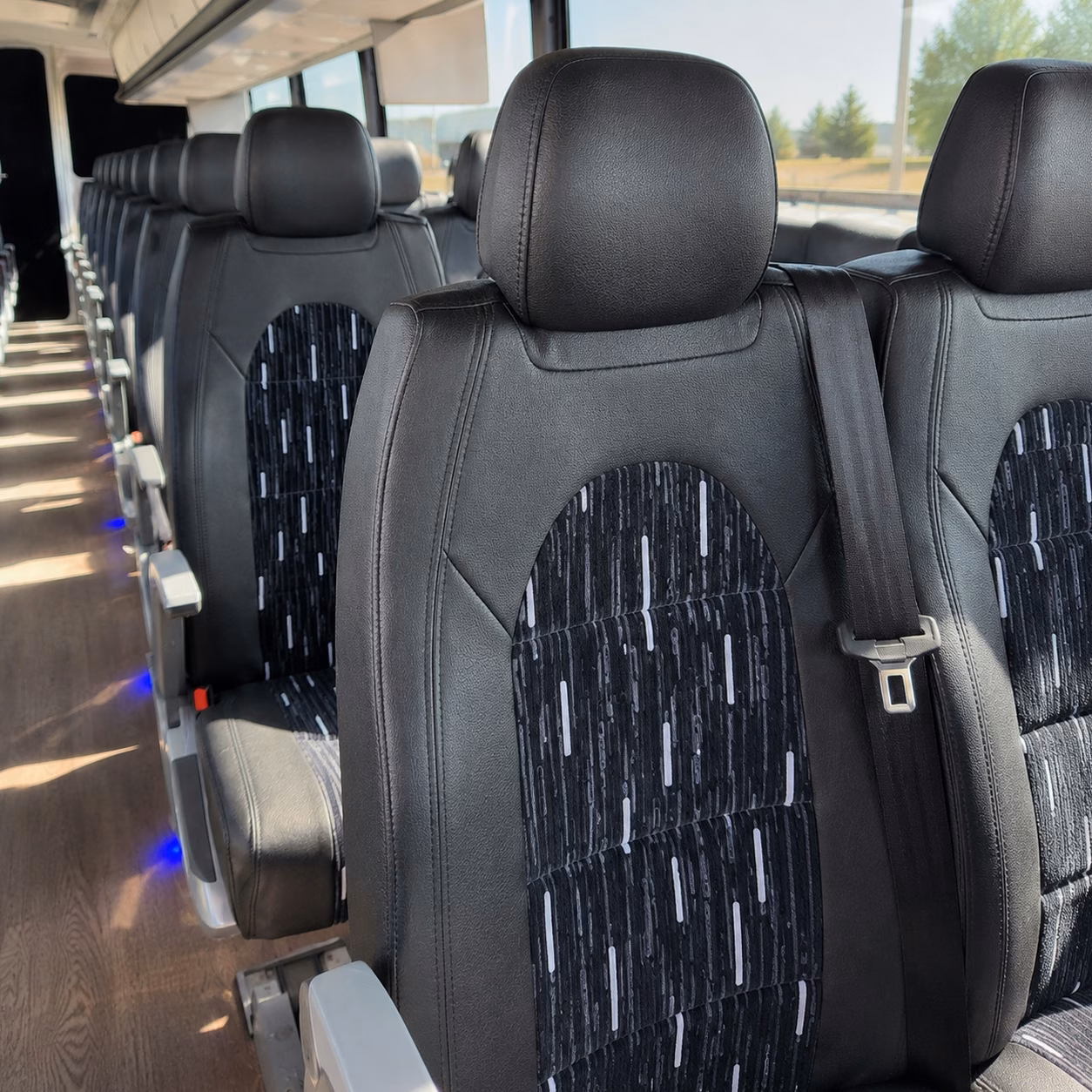 how trip distance and duration change charter bus rental rates in lawrence