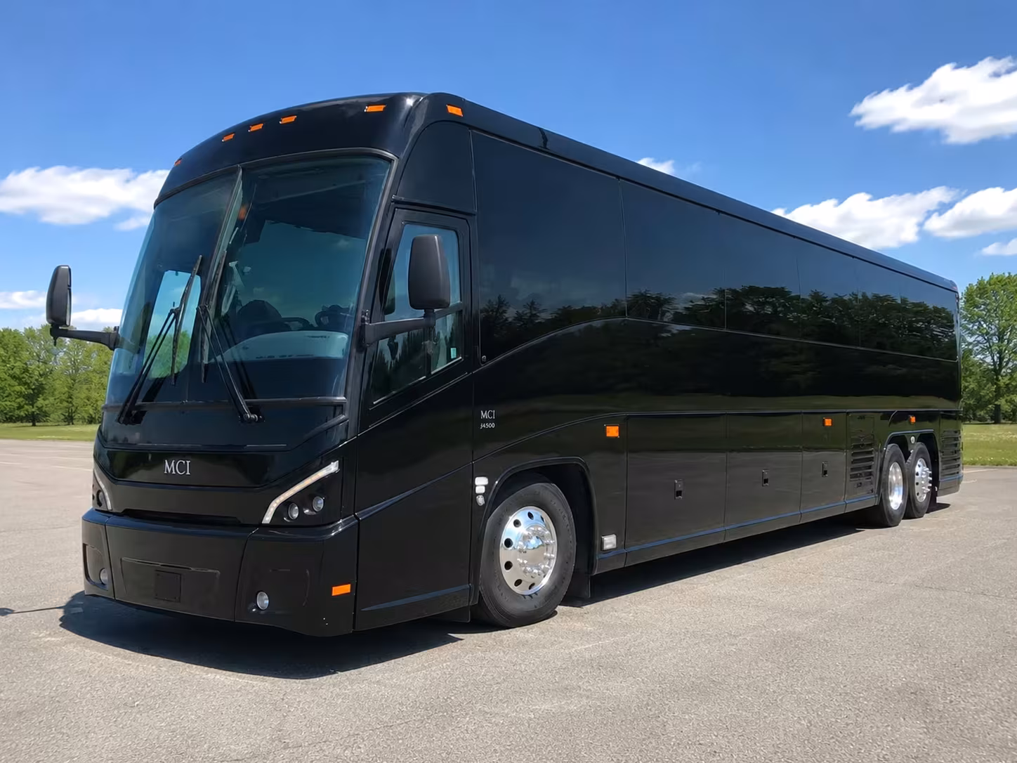 lawrence airport transfer charter bus rentals