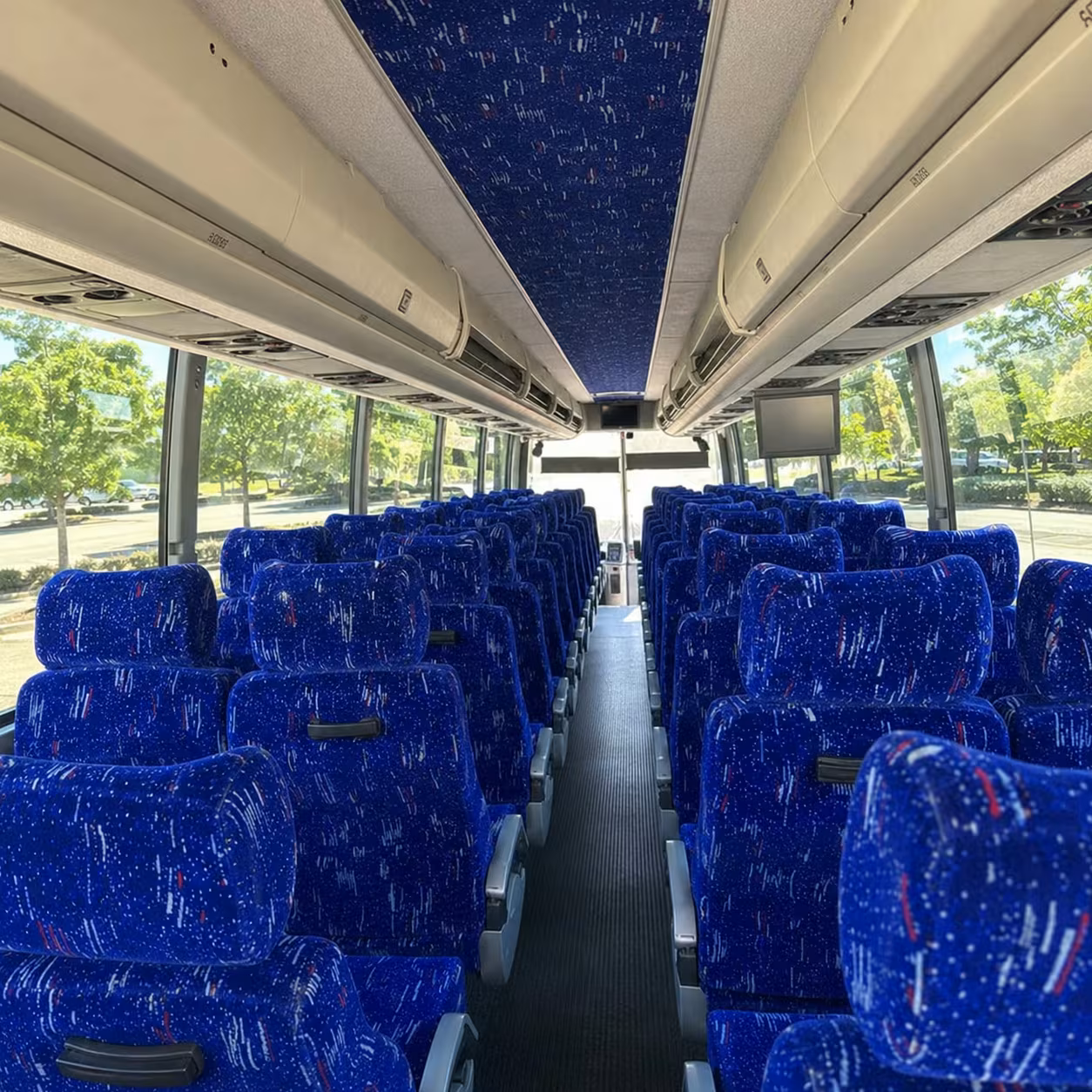 lawrence charter bus rental
