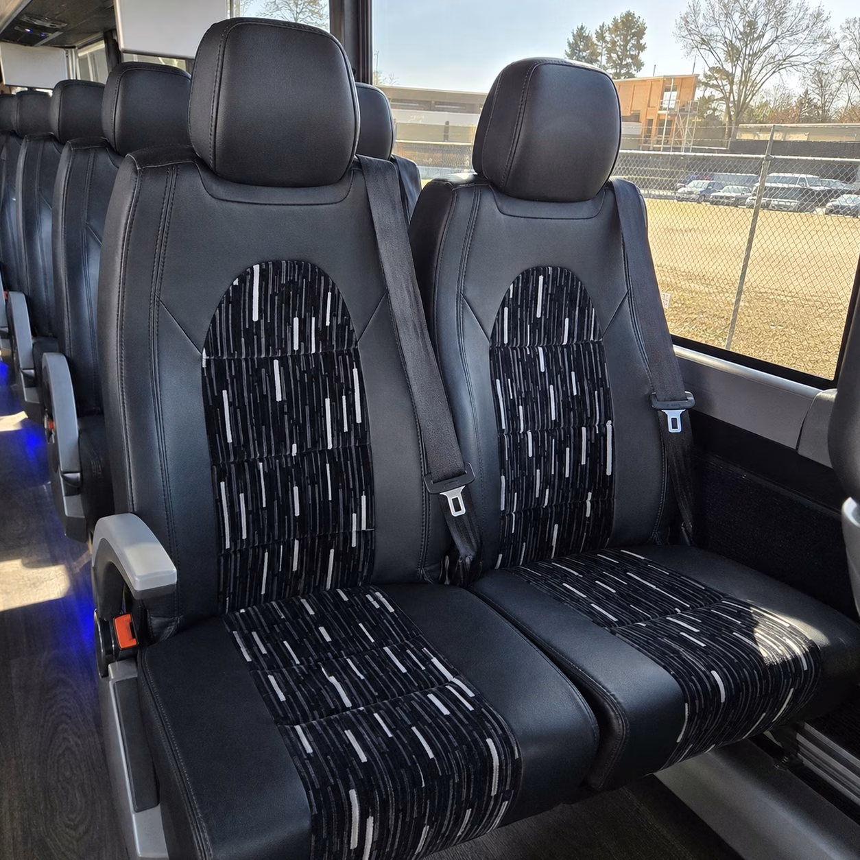 lawrence charter bus rentals for historic wedding venues