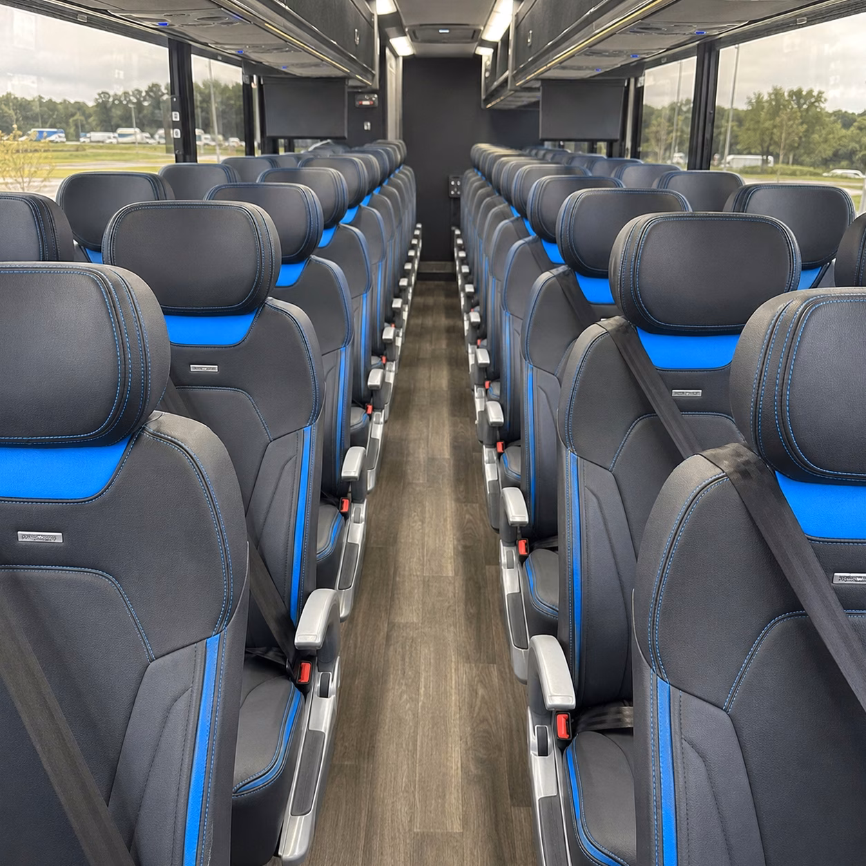lawrence charter bus