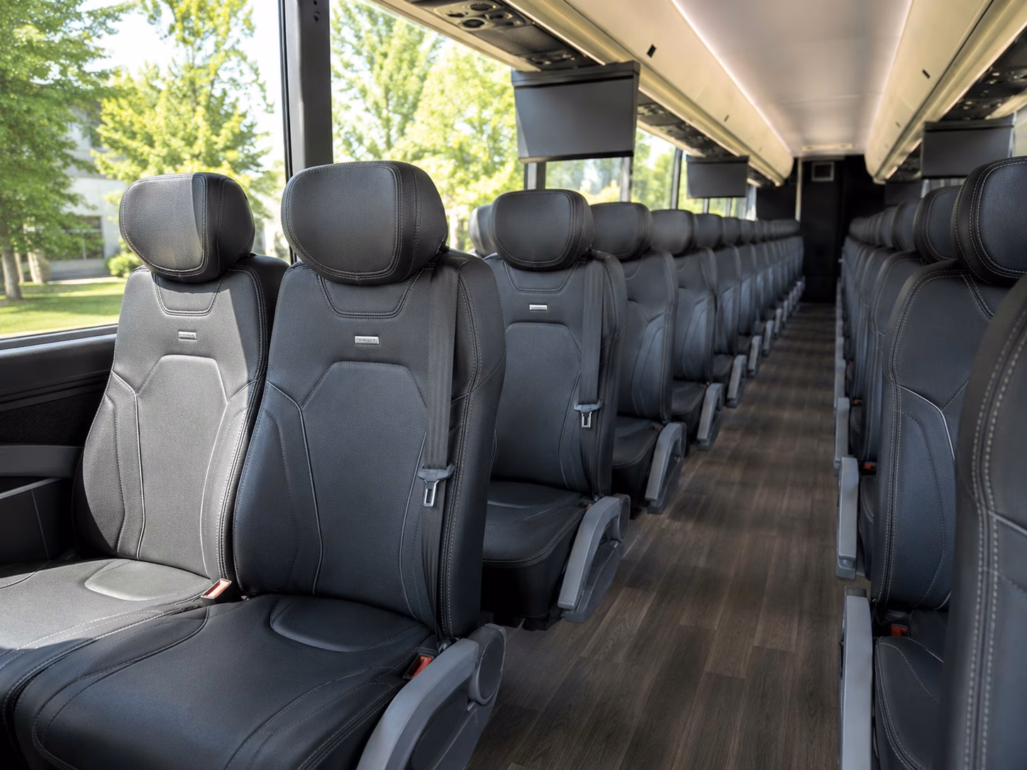 lawrence charter buses for college group airport trips