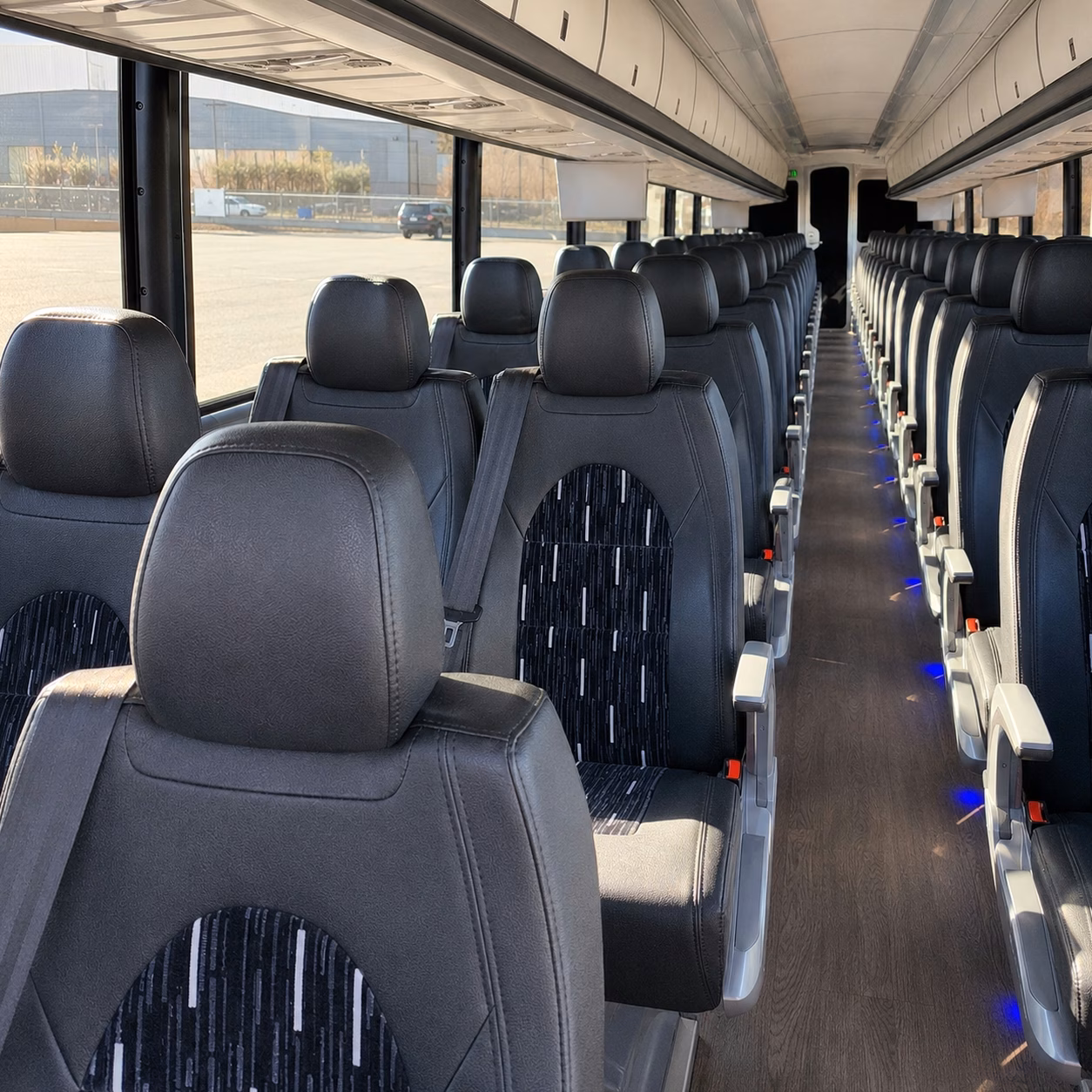 lawrence concert and private event charter buses