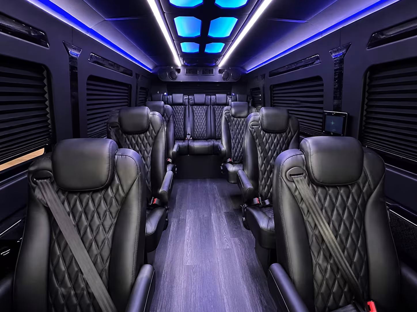 lawrence wedding shuttle services bus rentals