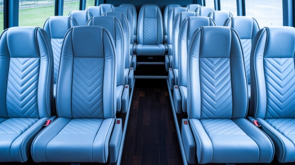 25 passenger minibus interior