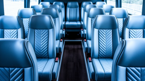 30 passenger minibus interior