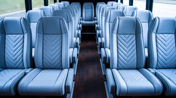 lawrence 30 passenger minibus inside