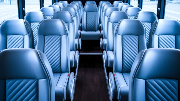 lawrence 35 passenger minibus inside