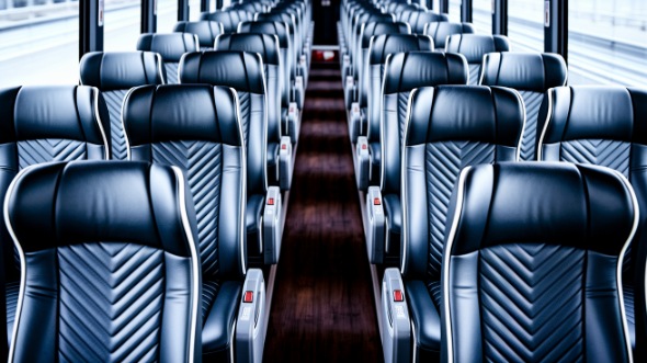 lawrence 50 passenger charter bus rental