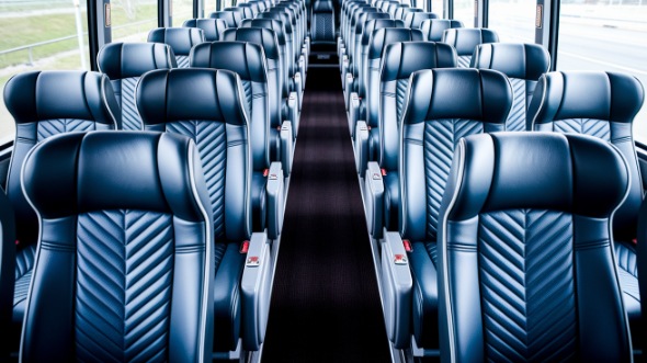 lawrence 55 passenger charter bus rental