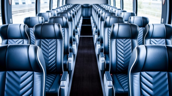lawrence 56 passenger charter bus rental